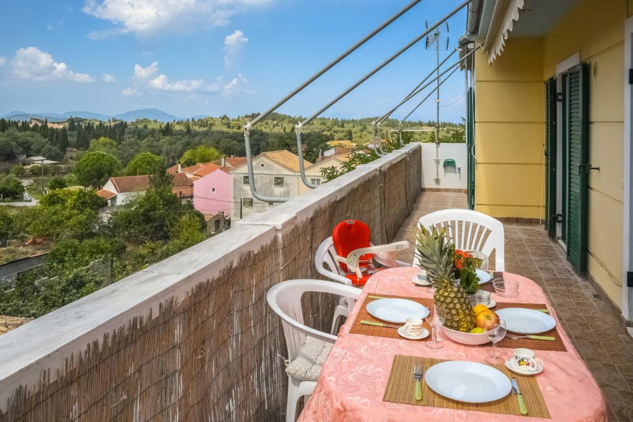 Modern Flat With Beautiful Views In South Of Corfu Apartamento Lefkímmi Exterior foto
